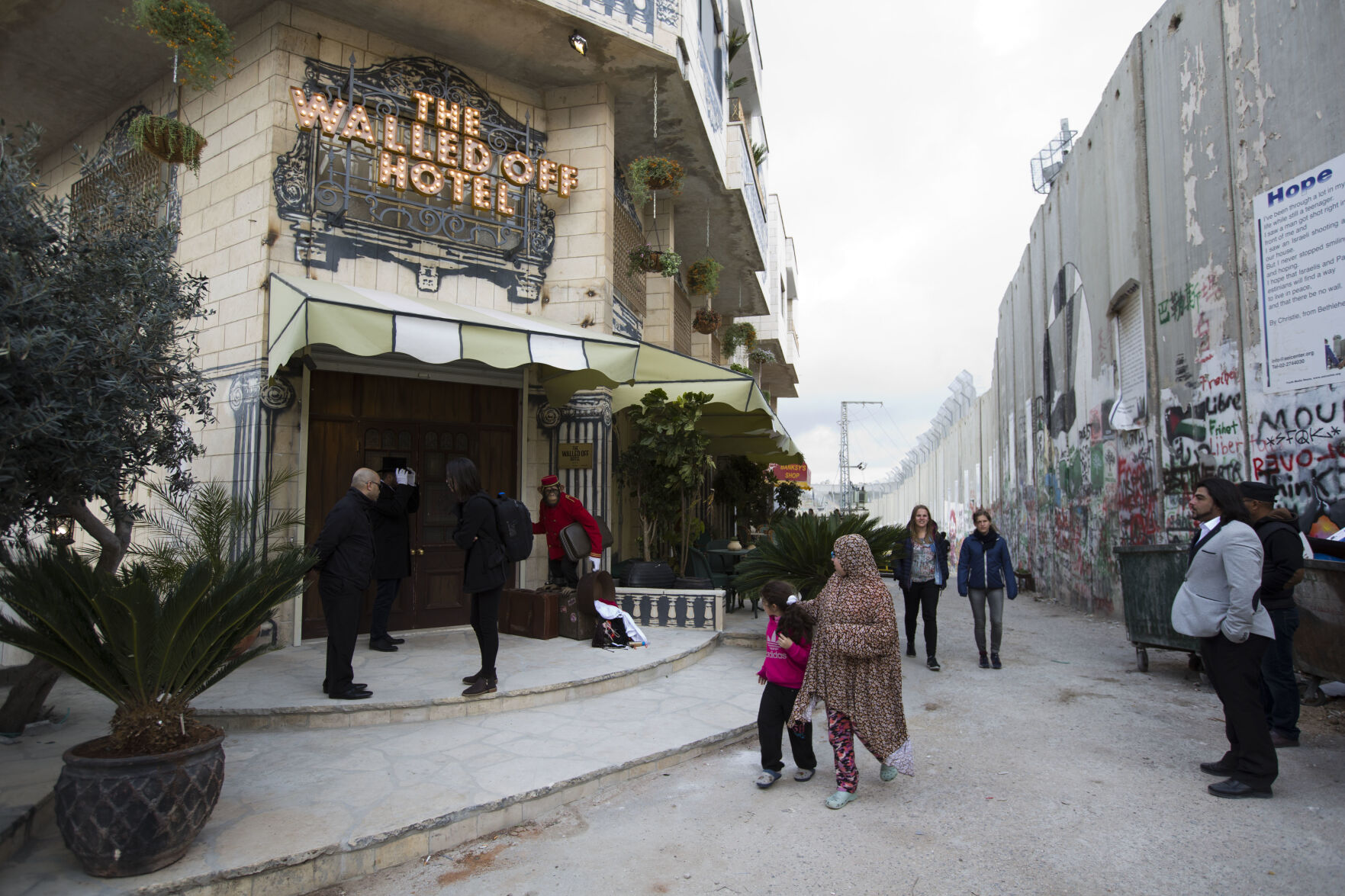 Palestinians Banksy
